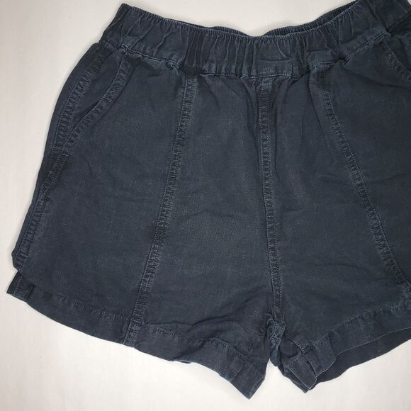 Madewell Linen-Blend Easy Pull-On Shorts Size XS - Picture 7 of 12